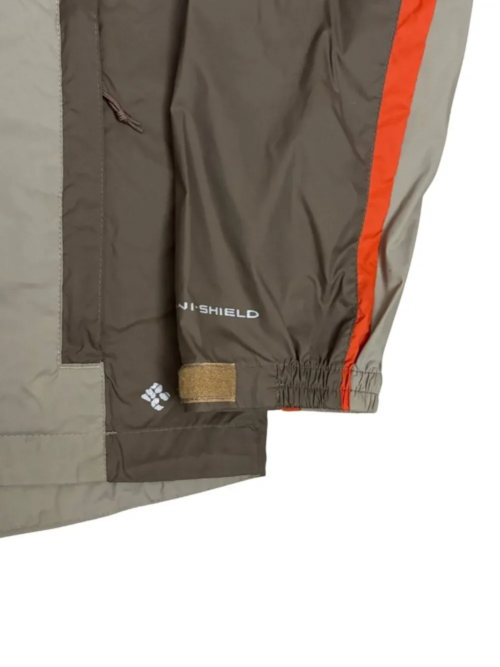 COLUMBIA Waterproof Jacket OMNI-SHIELD Light Windbreaker Coat Mens Medium